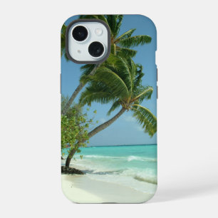 Schöner Strand, Malediven iPhone 15 Hülle