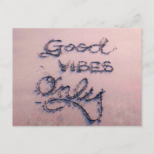 Schöner Strand und Sand Postkarte