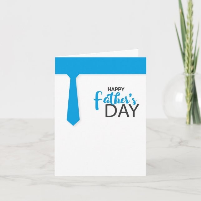 Schöner Tag des Vaters Ankündigung (Vorderseite)