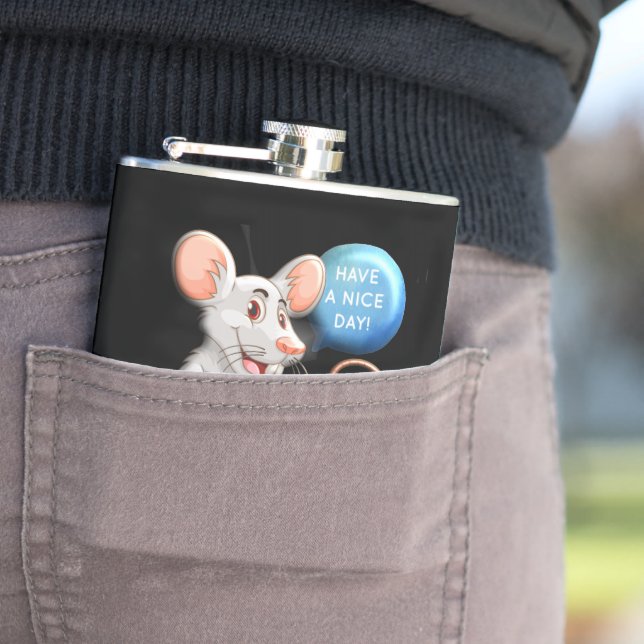 Schöner Tag Flachmann (Beispiel)