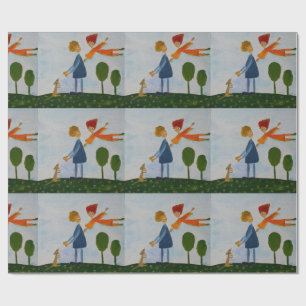 Schöner Tag Romantischer Spaziergang Mattes Gesch Geschenkpapier