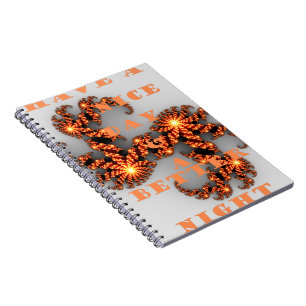 Schöner Tag und eine bessere Nacht Notizblock