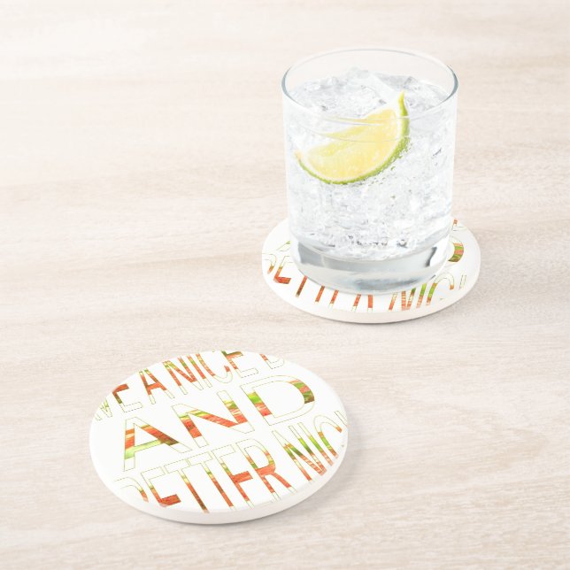 Schöner Tag Untersetzer (Seite)