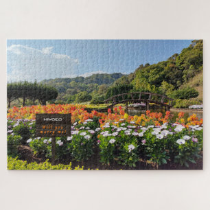Schöner taiwanesischer Blumengarten Marry Me Puzzl Puzzle