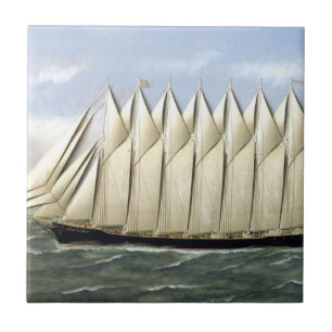 Schoner Thomas W Lawson 1900er Fliese