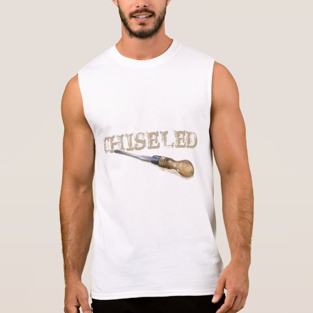 Schöner Tischler-T - Shirt der gemeißelten Männer (Vorderseite)