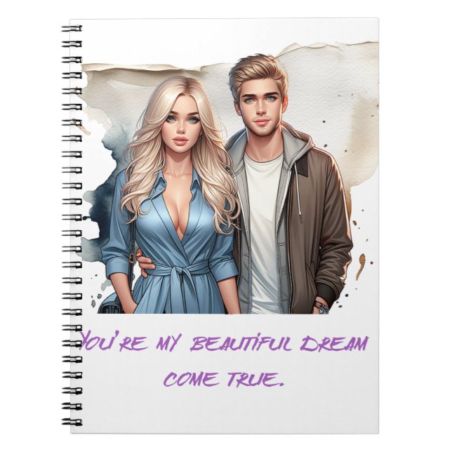 Schöner Traum Notizblock (Vorderseite)