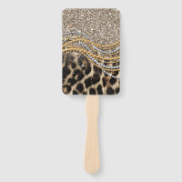 Schöner trendiger Leopard-Faux-Tierdruck