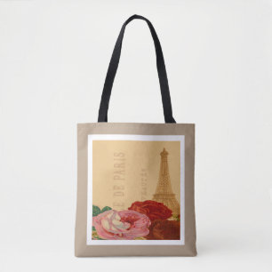 Schöner Trendy Vintag Paris und Eiffelturm
