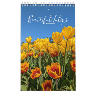 Schöner Tulips Blume Kalender