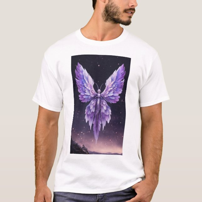 Schöner und perfekter Kleiner Engel Wings T - Shir T-Shirt (Vorderseite)