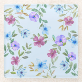 Schöner Untersetzer mit Wasserfarben