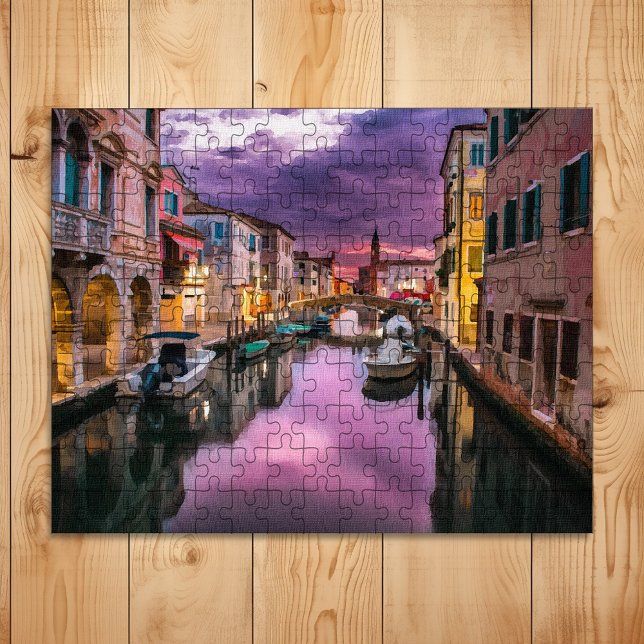 Schöner Venedig-Kanal in Italien Puzzle (Von Creator hochgeladen)