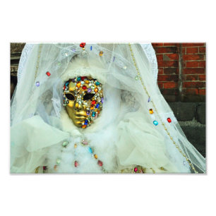 Schöner venezianischer Karneval Fotodruck