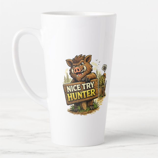 Schöner Versuch Jäger Milchtasse (Links)
