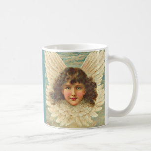 schöner viktorianischer Engel Druck Kaffeetasse
