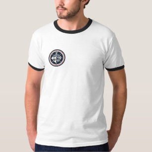 Schöner Vintager Anker mit Kompass T-Shirt