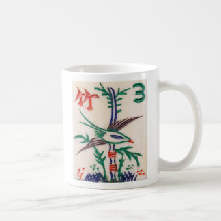 Schöner Vogel Milliamperestunde Jong, auf einer Kaffeetasse