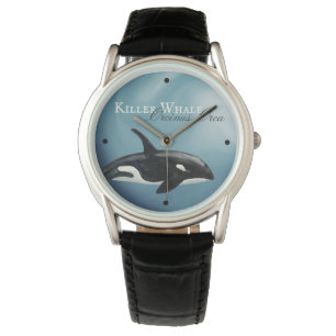 Schöner Wal, Orcinus Orca Armbanduhr