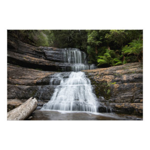 Schöner Wasserfall in Tasmanien Fotodruck
