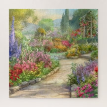 Schöner Watercolor Country Garden