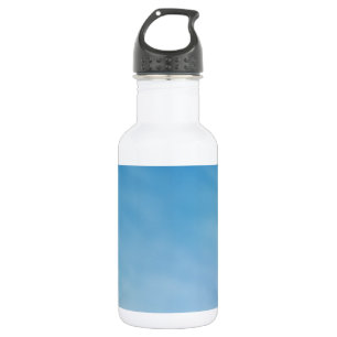 Schöner, weicher blauer Himmel mit traumhaften Wol Trinkflasche