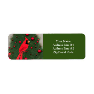 Schöner Weihnachts-Roter Kardinal