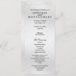 Schöner weißer Glitzer - Programm