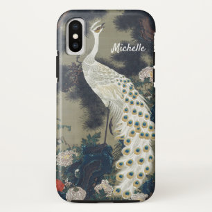 Schöner weißer Pfau in der Kiefer Case-Mate iPhone Hülle