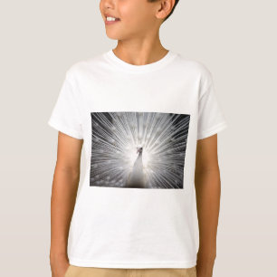 Schöner weißer Pfau T-Shirt