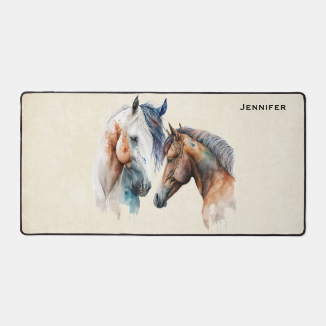 Schöner Western Boho Style Schreibtischunterlage (Vorderseite)