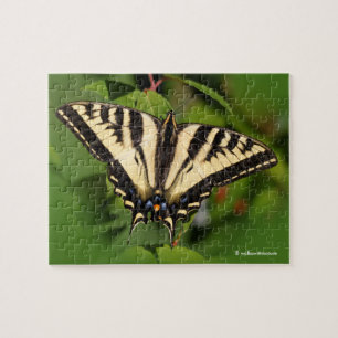Schöner Western Tiger Frack Butterfly Puzzle