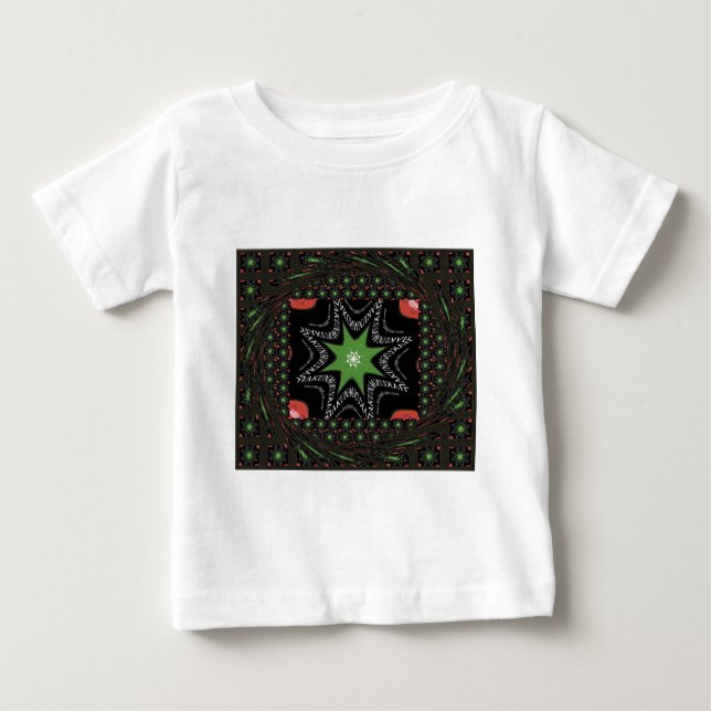 Schöner Whirlpool-Hintergrund Druckvektor Baby T-shirt (Vorderseite)