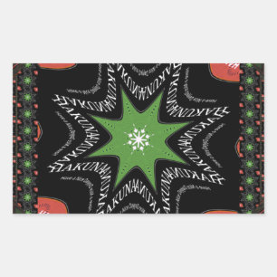 Schöner Whirlpool-Hintergrund Druckvektor Rechteckiger Aufkleber