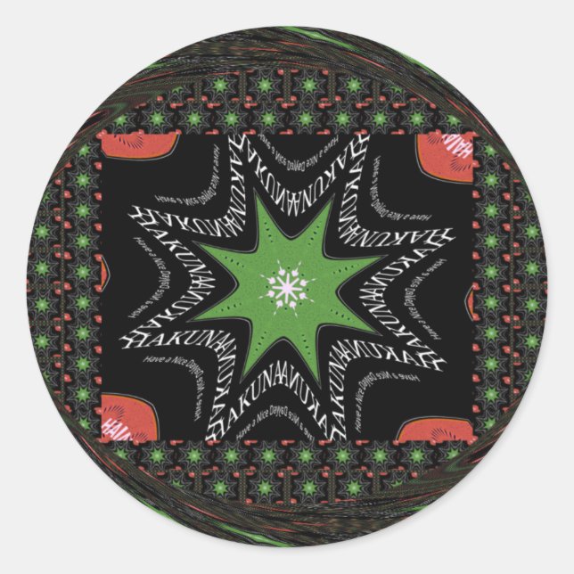 Schöner Whirlpool-Hintergrund Druckvektor Runder Aufkleber (Vorderseite)