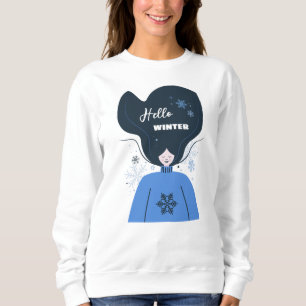 Schöner Winter Sweatshirt