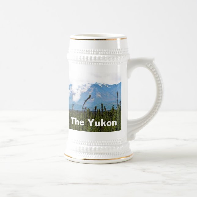 Schöner Yukon Bierglas (Rechts)