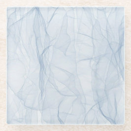 Schöner, zarter Kristallglas-Untersetzer Glasuntersetzer