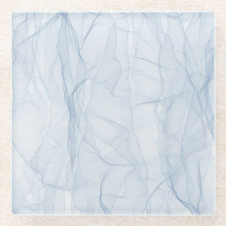 Schöner, zarter Kristallglas-Untersetzer Glasuntersetzer