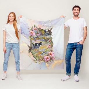 Schöner Zeiger mit Fasan Fleecedecke