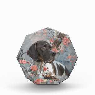 Schöner Zeiger mit Fasan Fotoblock