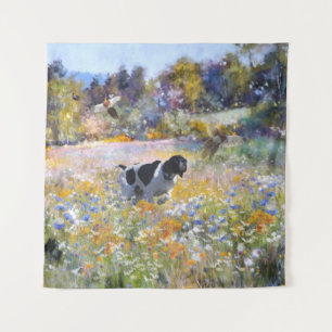 Schöner Zeiger mit Fasan Wandteppich