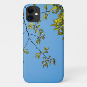 schöner Zweig mit grünen und gelben Blätter umarme Case-Mate iPhone Hülle
