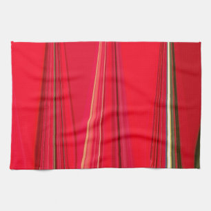 Schönes Abstraktes Design der Roten Textur Küchentuch