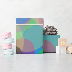 Schönes Abstraktes Farbenspiel Geschenkpapier