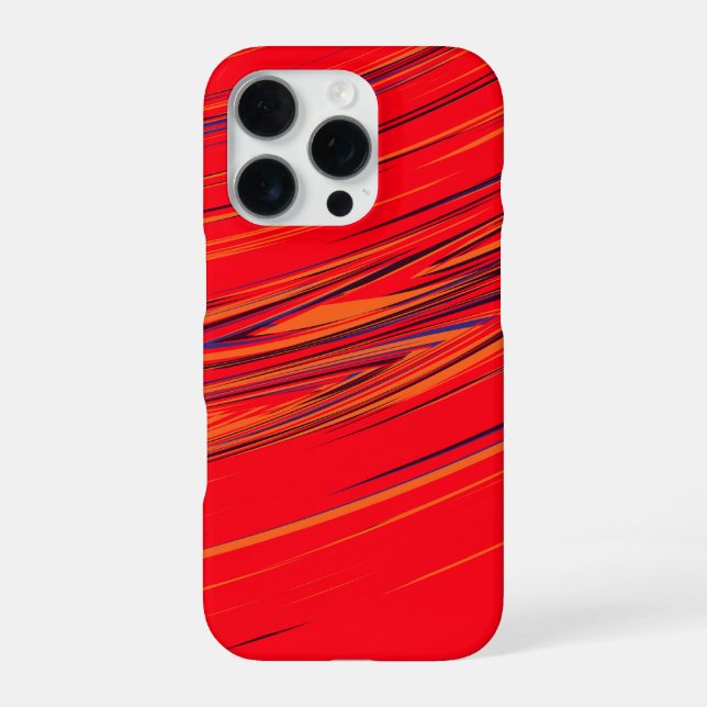 Schönes abstraktes Marmormuster-Design iPhone Hülle (Rückseite)