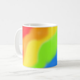 Schönes Abstraktes Regenbogendesign - Kaffeetasse