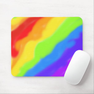 Schönes Abstraktes Regenbogendesign Mousepad