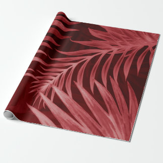 Schönes abstraktes Rosa und rote Blume auf b Geschenkpapier
