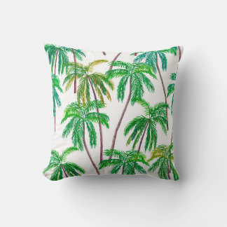 Schönes Acryl nahtlos blühendes Sommermuster w Kissen